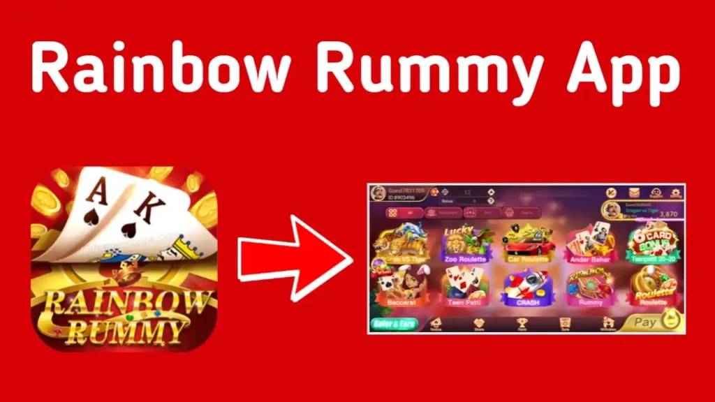 Rainbow rummy apk download